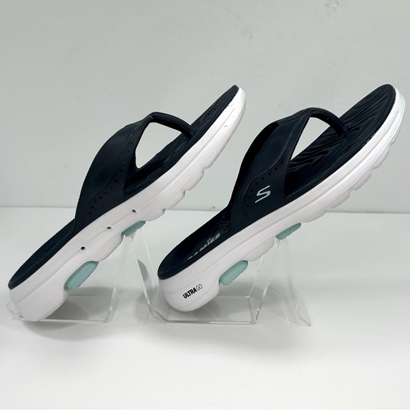 Skechers Ultra Go Flip Flop Sandals Size 8 Women’s - Picture 11 of 13